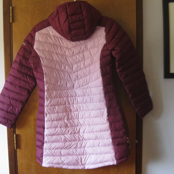 Columbia Girls Slope Edge Mid Jacket - Size XL - Purple - Picture 7 of 8